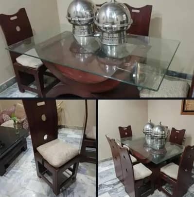 6 seater dinning table