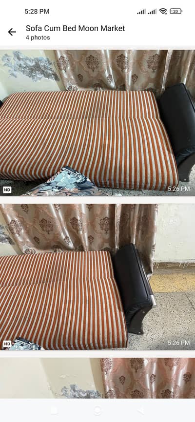 Sofa cum bed damage hai