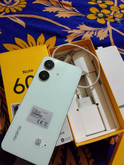 Realme Note 60x pta approved dual SIM 4GB 128GB penal change only