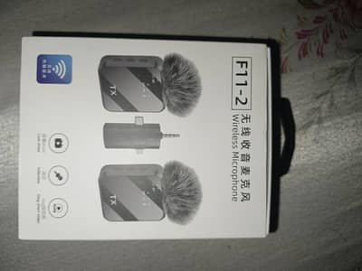 F11-2 Wireless Microphone Set (Dual Transmitter + Receiver)