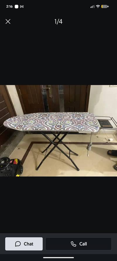 foldable iron stand