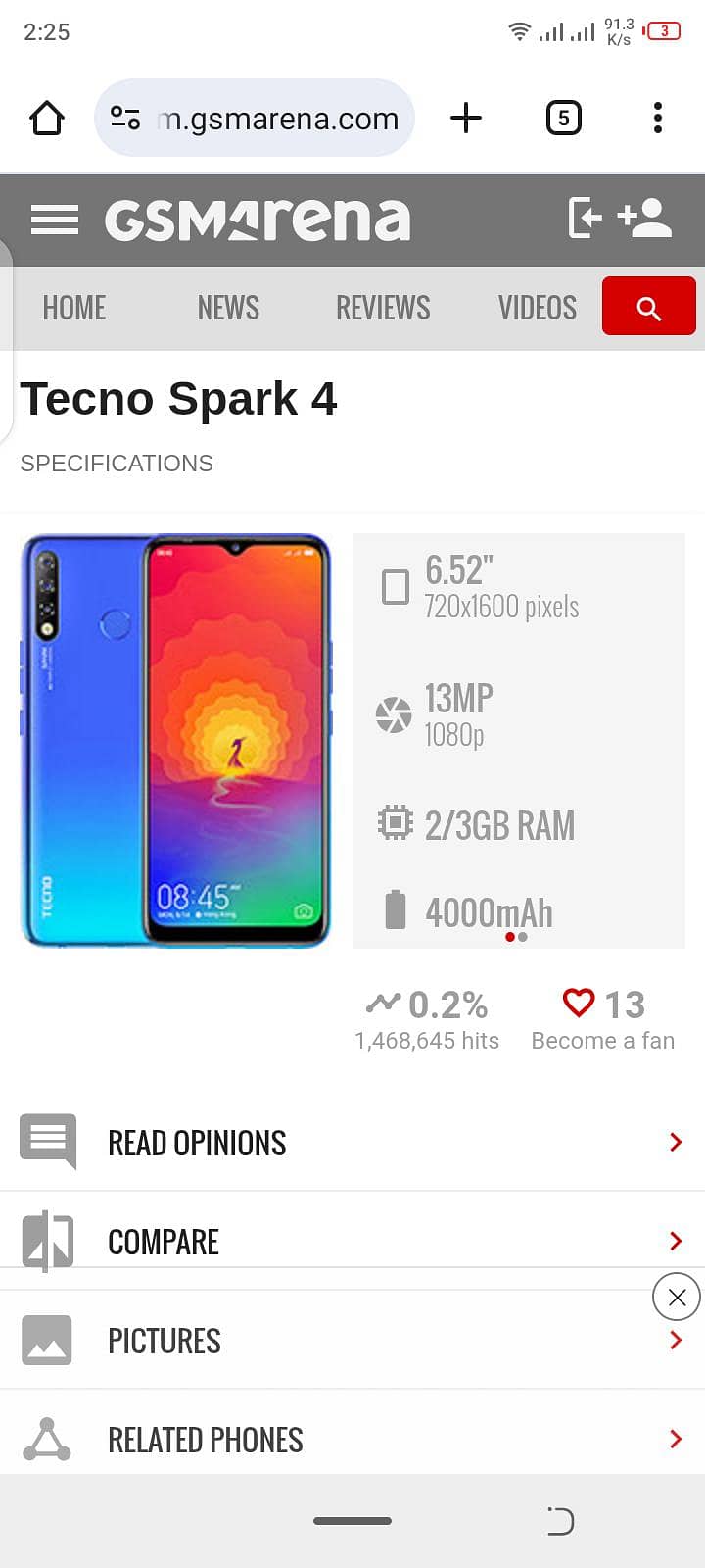 Tecno Spark 4 1