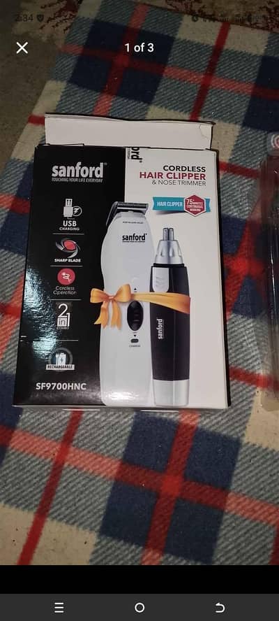 Sonford Shewing Machine with Noise hair remover