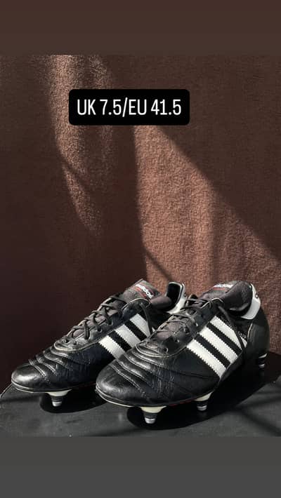 football shoes almost new condition all size