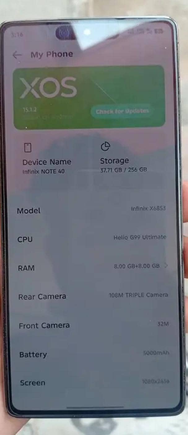 Infinix Zero 40 4