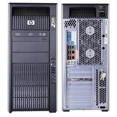 HP Z800 Dual Xeon Workstation - 64GB RAM (Without Graphic Card)"
