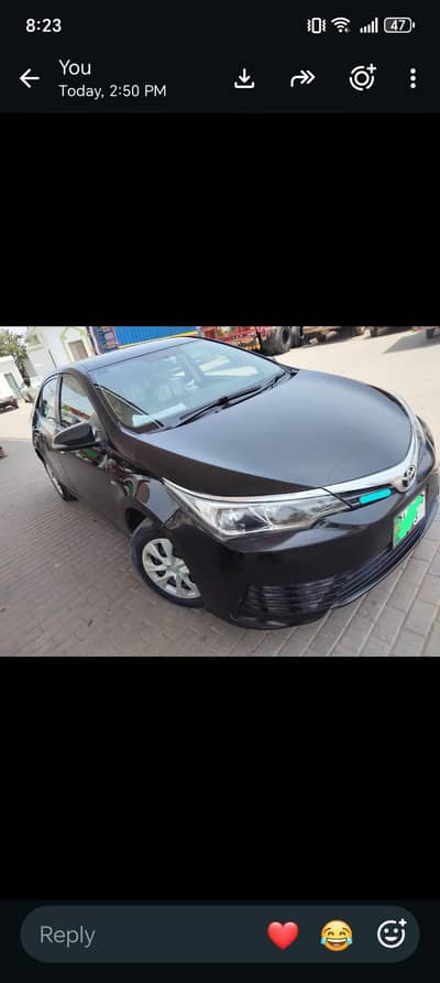 Toyota Corolla XLI 2018