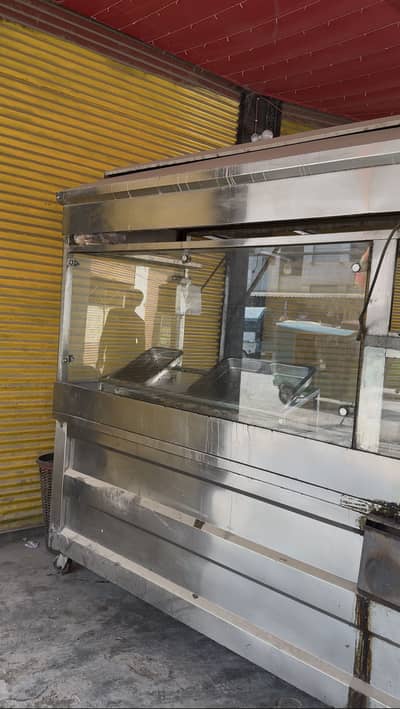 Commercial counter hot plate fryer
