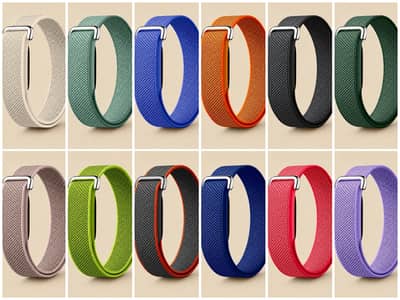 Nylon Elastic Straps for Fitbit Air -  12 colors available