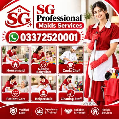 Babysitter | House maid | Cook | Patient care | filipino maid