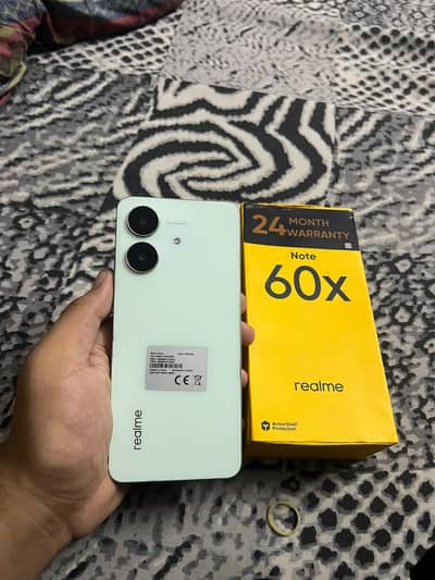 Realme Note 60x 4/64 with box and warranty