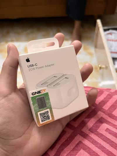 Apple adapter and apple airpods 4 original g next