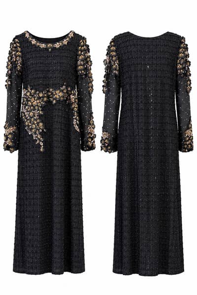Formal wear Elegant black 3 piece dress