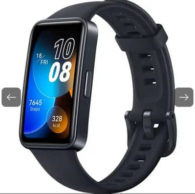 Huawei band 8 smart watch.
