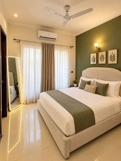 5 Marla Well Furnished House Available for rent in DHA Phase 9 Town.