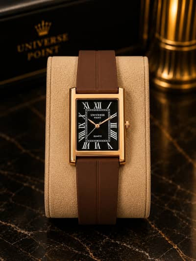 TANK WATCH BY URBAN ELITE|SILICONE STRAP|DOUBLE LOCK|PREMIUM QUALITY