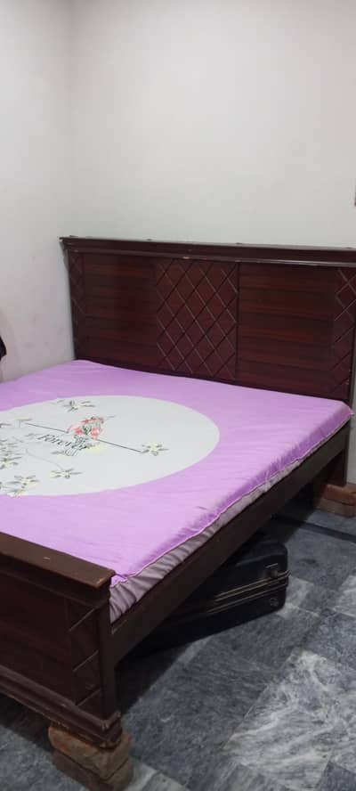 wooden bed for sale  03254063430