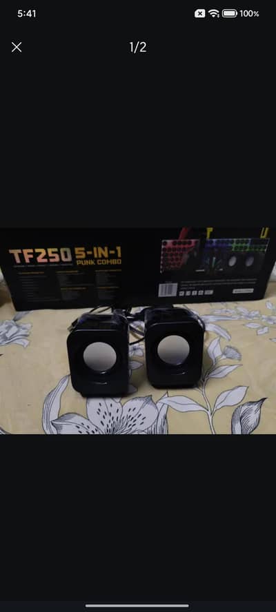 TF250 5-in-1 Punk Combo | Multimedia Gaming Speakers | New