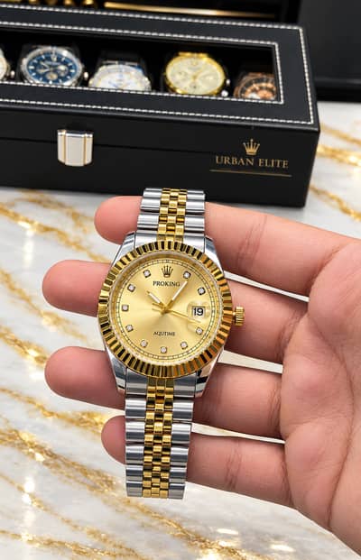 CROWN MASTER WATCH PREMIUM QUALITY WATCH FOR MEN'S