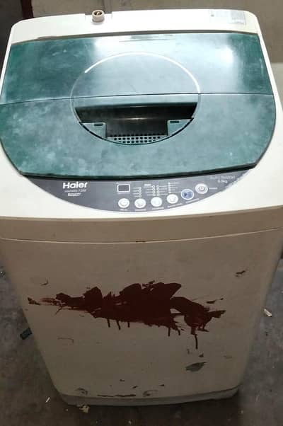 Haier fully automatic washing machine model 85:7288 forsale