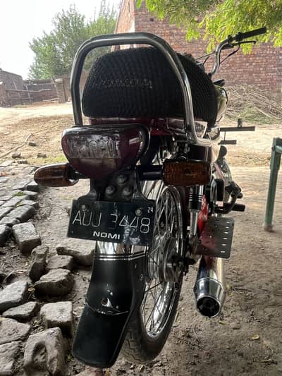 CD70 bike 2024 model new brand condition fore sale