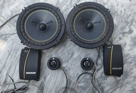 kicker Components Speaker tweeter crossover woofer ( pioneer jbl alpin