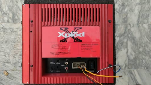 Sony Active Subwoofer built-in Amplifier ( woofer Speaker Hertz jvc )