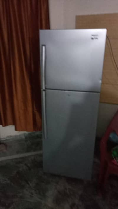 Double Door Refrigerator (No Frost) - Silver Metallic