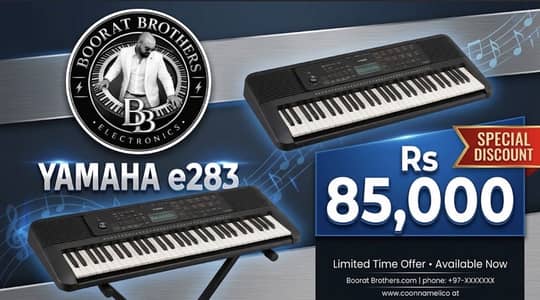 Yamaha e283 special discount for limited time