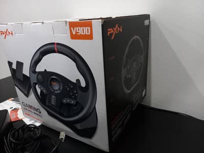 PXN V900 Xbox PS4 PC Steering Wheel | 900° Steering Wheel + Pedals