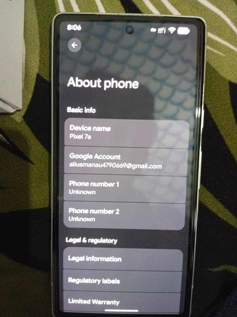 Google Pixel 7a 1