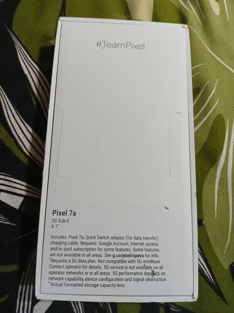 Google Pixel 7a 6