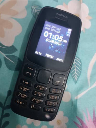 Nokia 106 Original pta approved for sale.