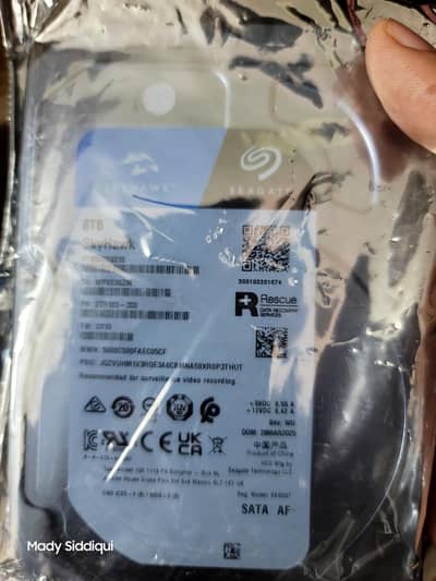 seagate 8tb hdd for surliance brand new