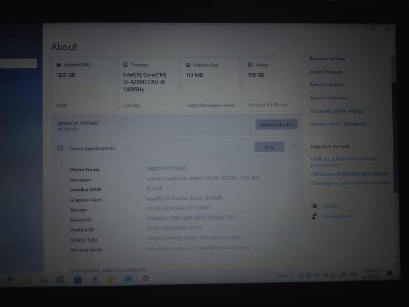Core i5 4th Generation 5