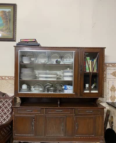 Showcase strong wooden / wooden taaali