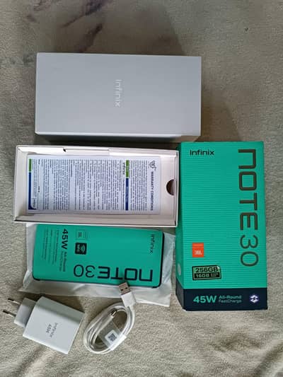 Infinix Note 30 12/256 | PTA Approved | 10/10
