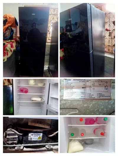 Haier Medium large fridge fully glass door