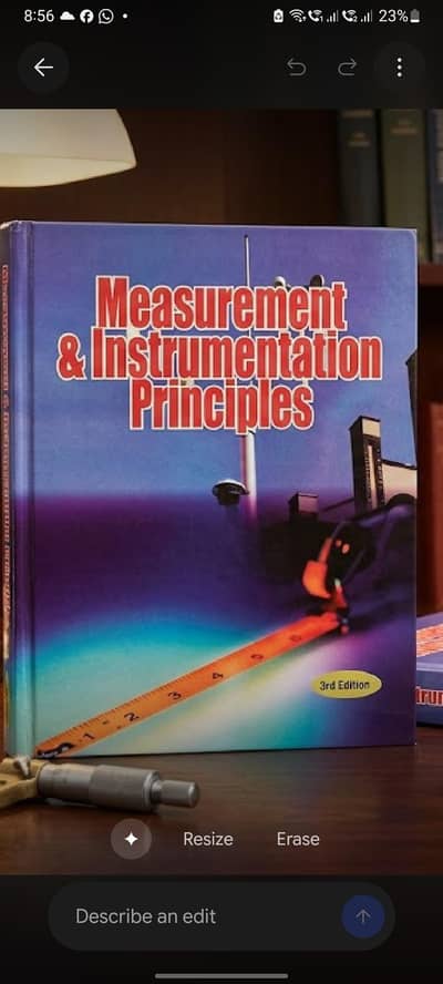 Measurement & Instrumentation Principles" Textbooks