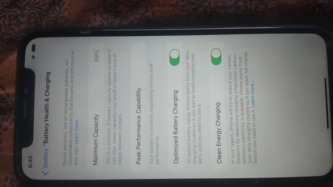 iPhone xr 5