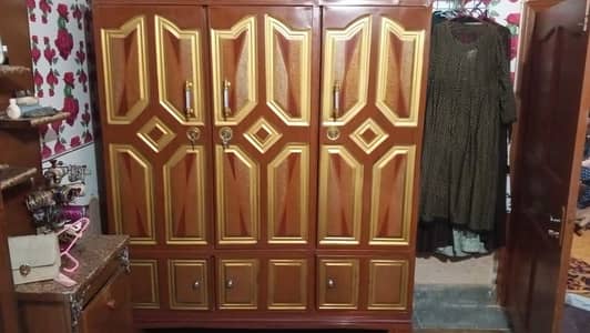 Steel Almirah - Heavy Duty - Full Size - 3Door