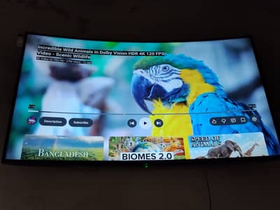 Sony Curved Led TV For sale