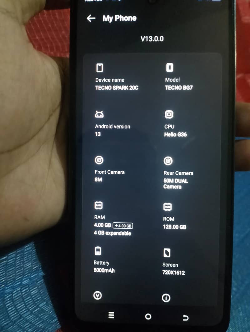 Tecno Spark 20C 0