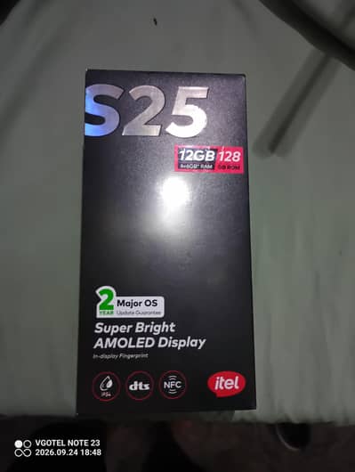 itel s25 6+6--128 my WhatsApp 03091940219