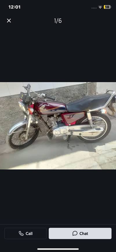 CG 125 FOR SALE IN GOOD CONDITION 03-700-264-104