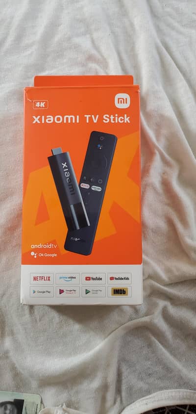 Xiaomi TV Stick 4k Lightly used with all accessories urgent sale
