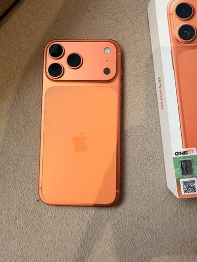 Apple iPhone 17 Pro Max 256gb PTA Approved