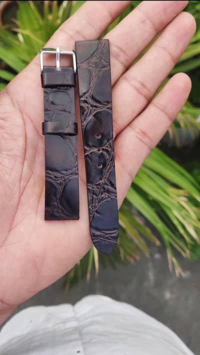 Handmade customized leather watch strap & Made To Order