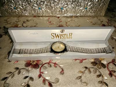 2 adad . . SWISTAR . . . men  watch For Sale . No use Bilkul New Watch