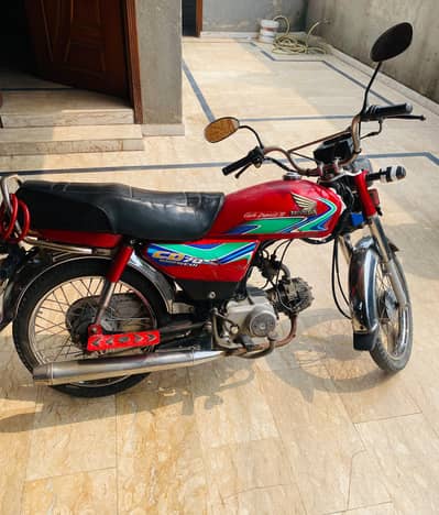 Honda cd 70 2017 model Total genuine